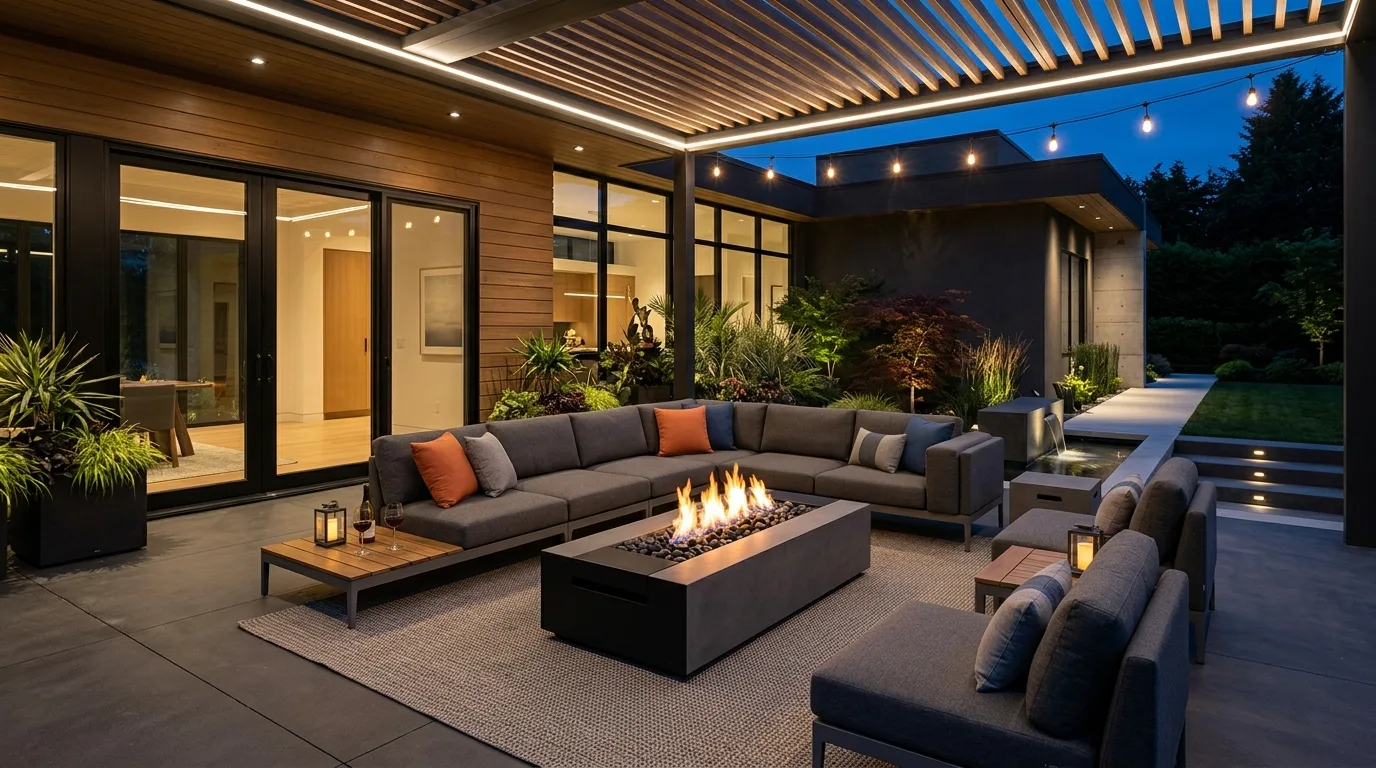 Keep circulation easy so the layout never feels crowded inspiration for a backyard patio.